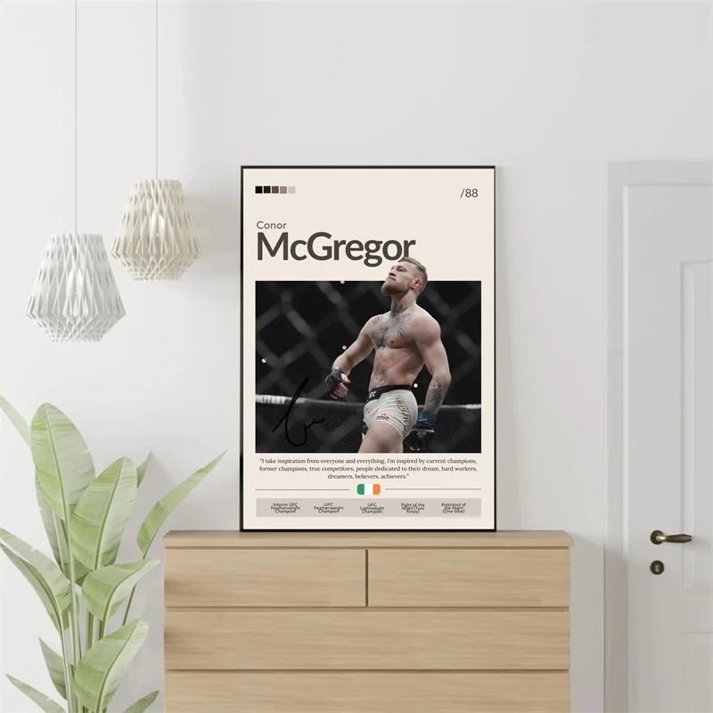 Plakat MMA - mistrzostwa sztuk walki Wzór 2