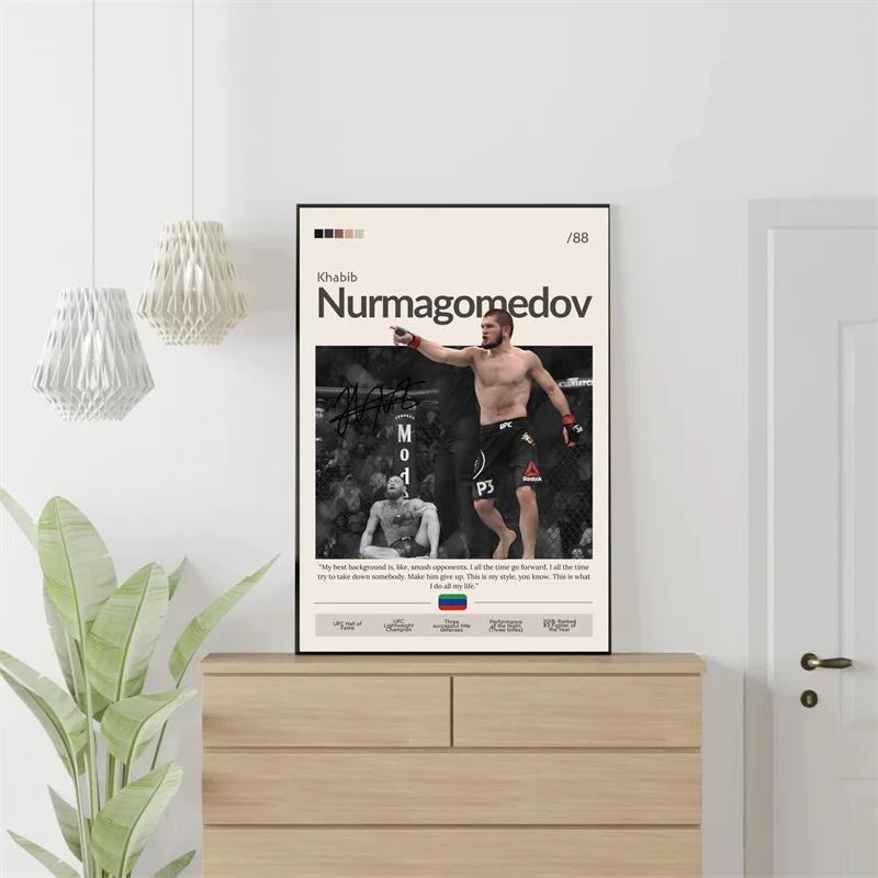 Plakat MMA - mistrzostwa sztuk walki Wzór 4