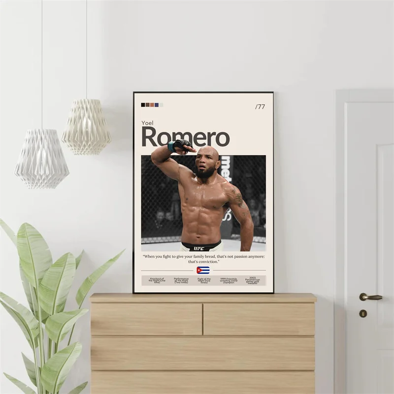 Plakat MMA - mistrzostwa sztuk walki Wzór 7