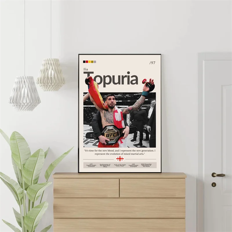 Plakat MMA – mistrzostwa sztuk walki Wzór 9
