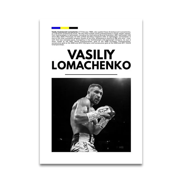Plakat sportowy MMA Wzór 4