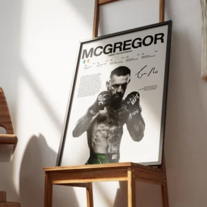 Plakat MMA - legenda oktagonu Wzór 1