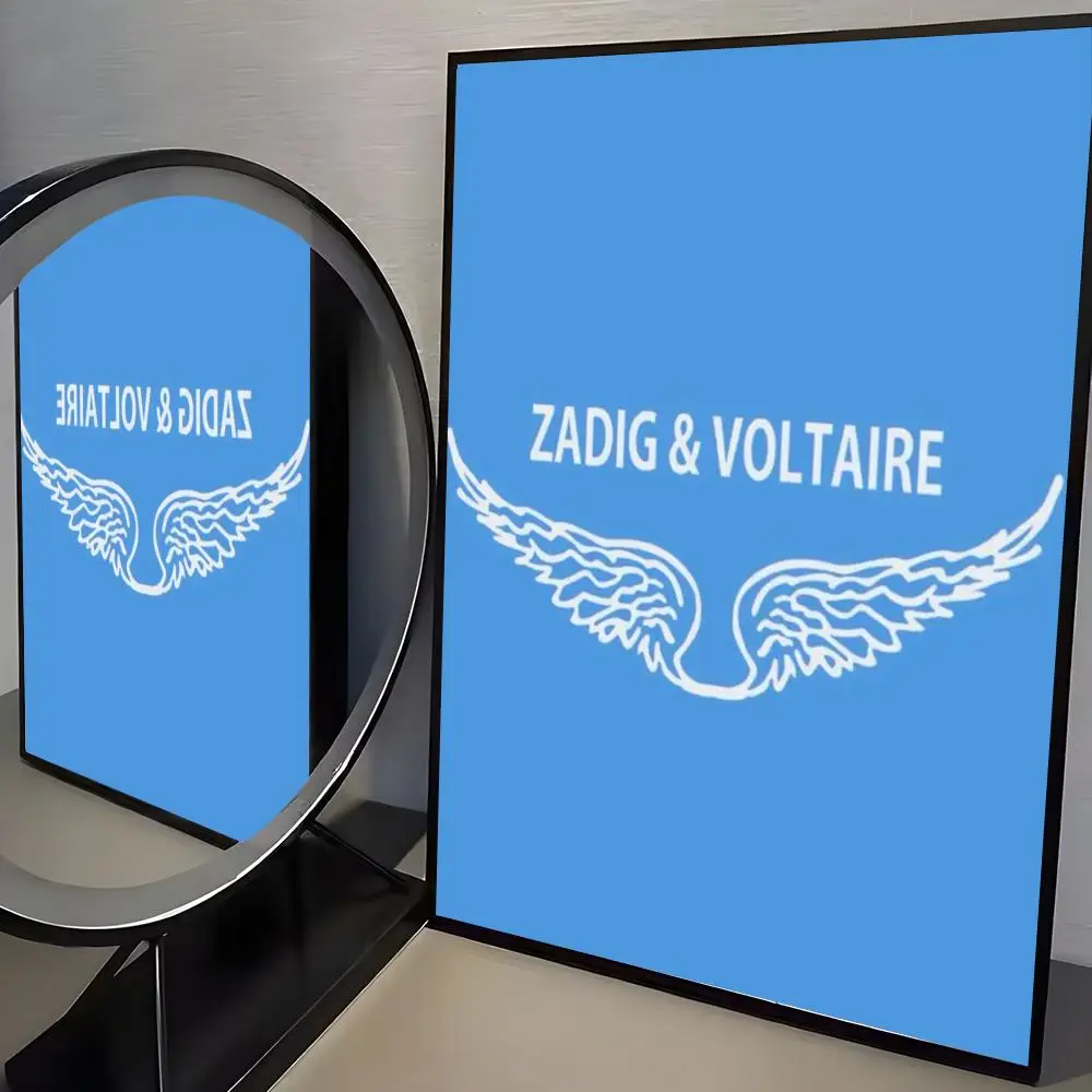 Plakat modowy Zadig & Voltaire Czarny12