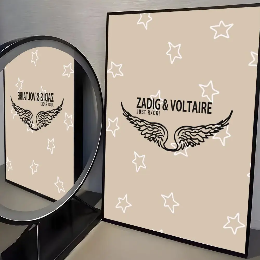 Plakat modowy Zadig & Voltaire Czarny13