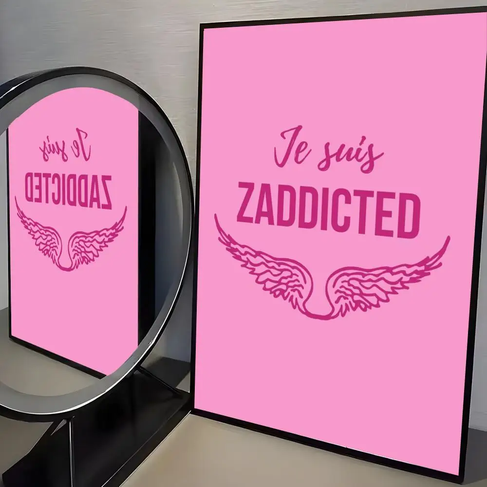Plakat modowy Zadig & Voltaire Czarny14