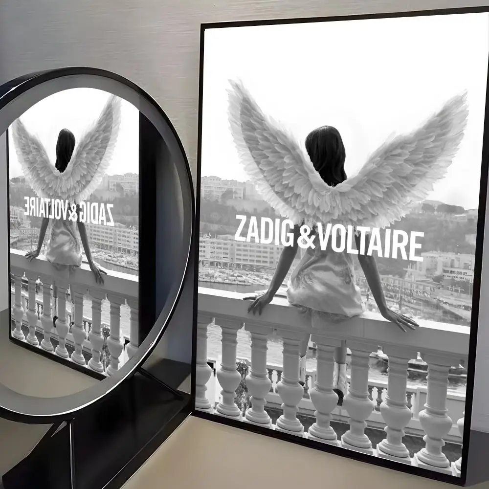 Plakat modowy Zadig & Voltaire Czarny2