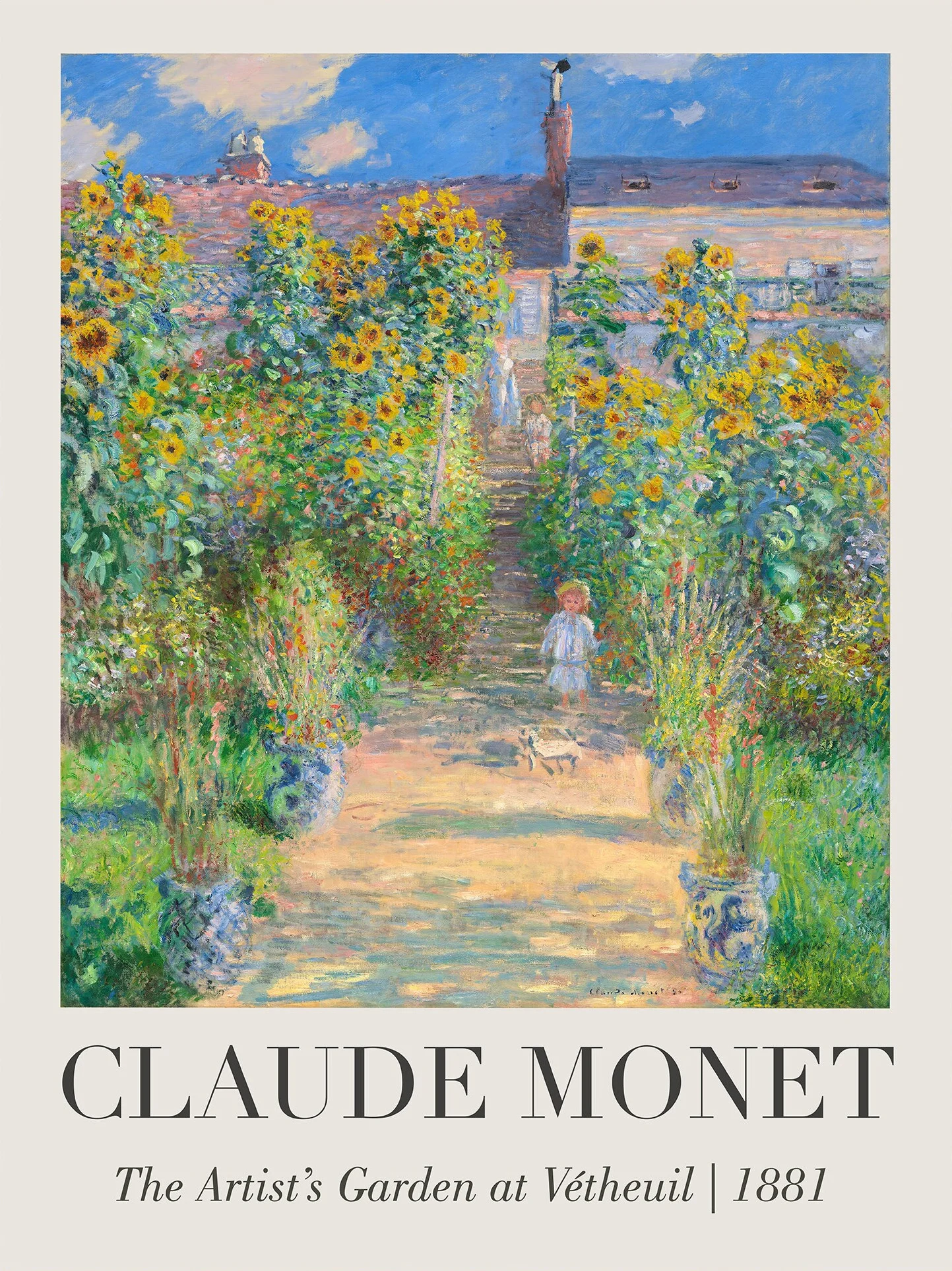 Plakat Claude Monet Lilie wodne Wzór 1