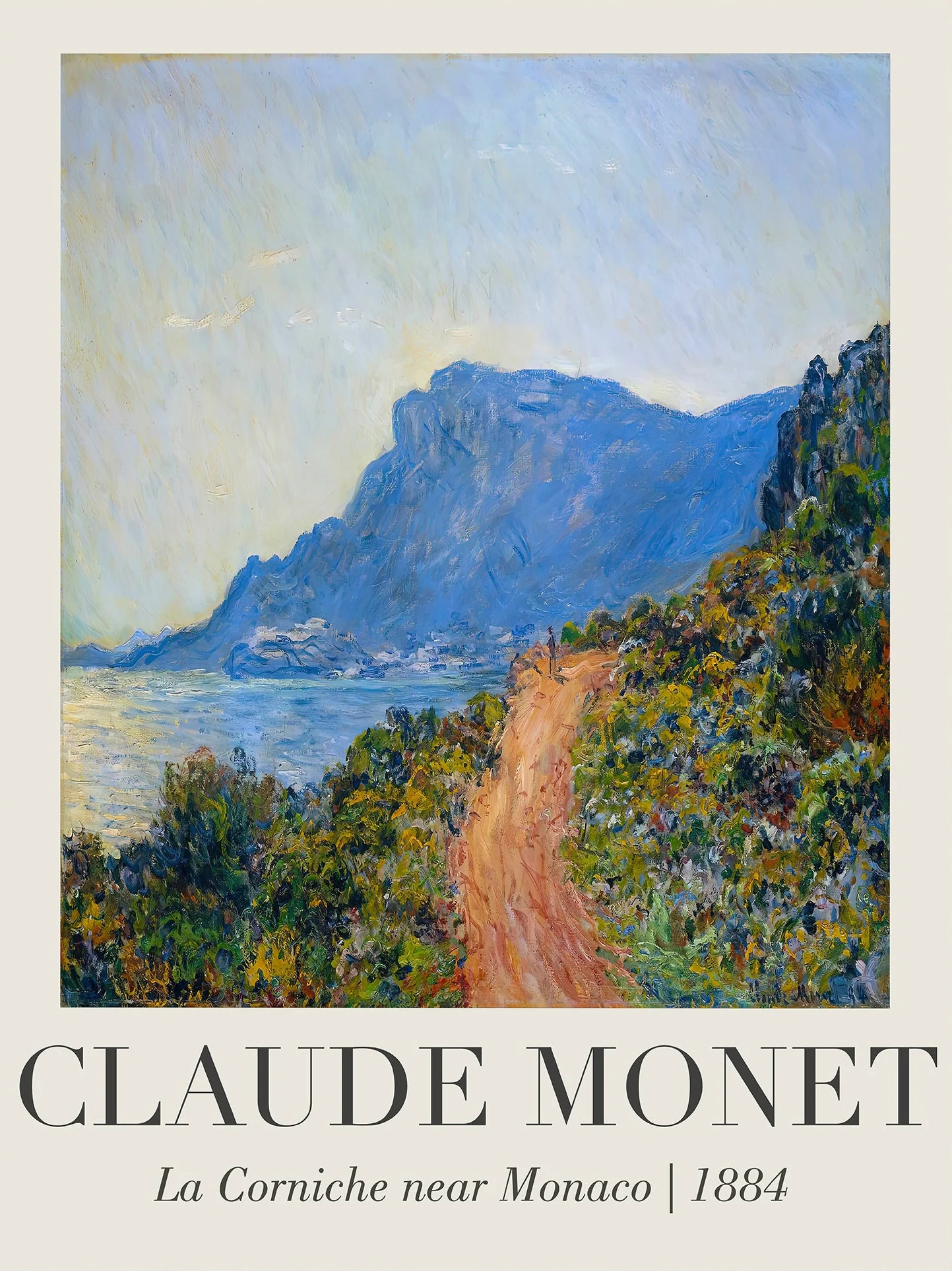 Plakat Claude Monet Lilie wodne Wzór 5