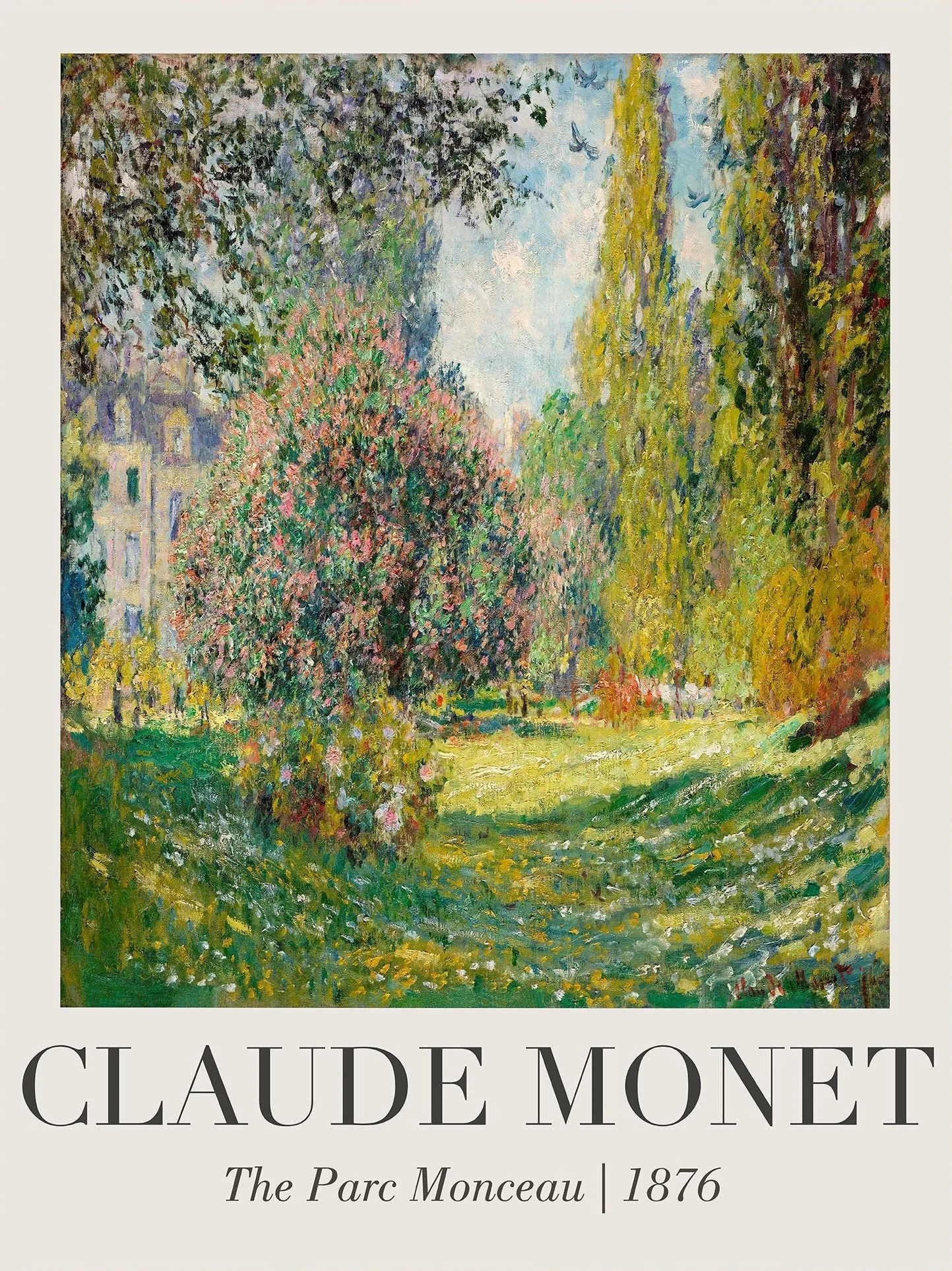 Plakat Claude Monet Lilie wodne Wzór 8