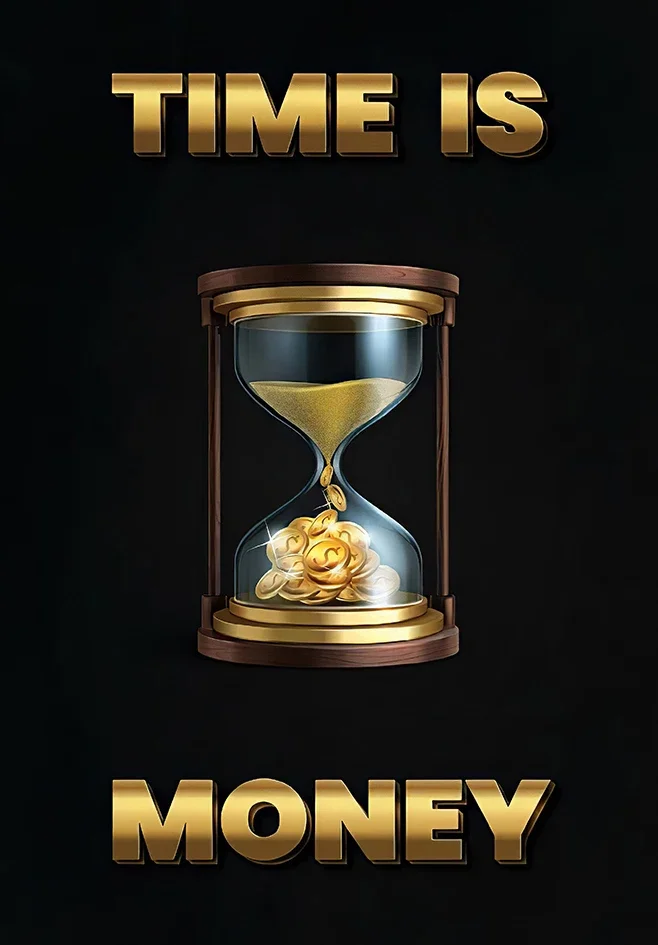 Monopoly Money - plakat motywacyjny z pieniędzmi Wzór 6