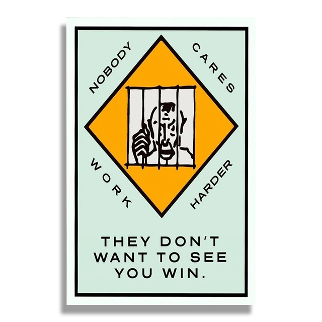 Plakat Monopoly o pieniądzach Wzór 7