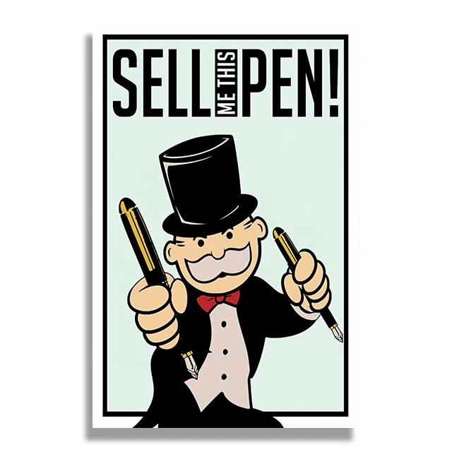 Monopoly Millionaire - plakat motywacyjny z pieniędzmi Wzór 2