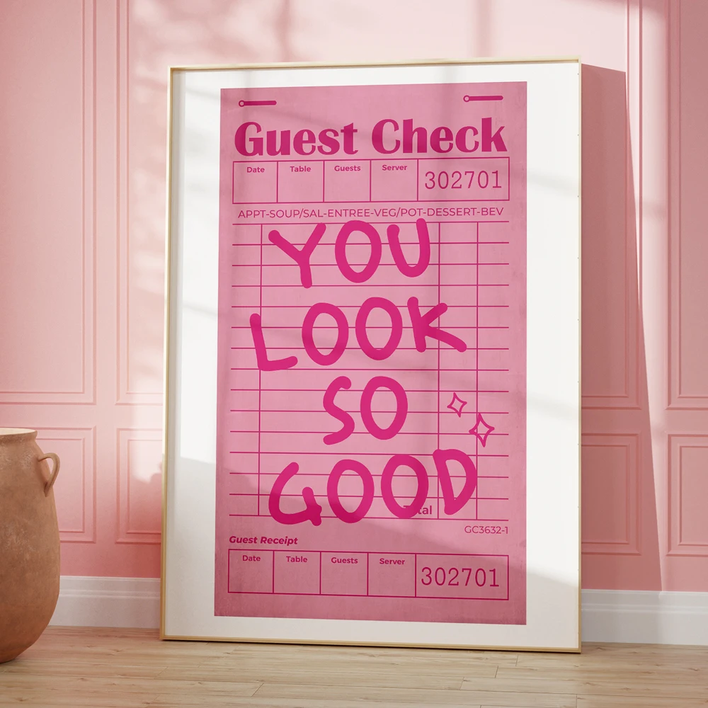 Plakat More Amor - kolorowa grafika maksymalistyczna Beżowy