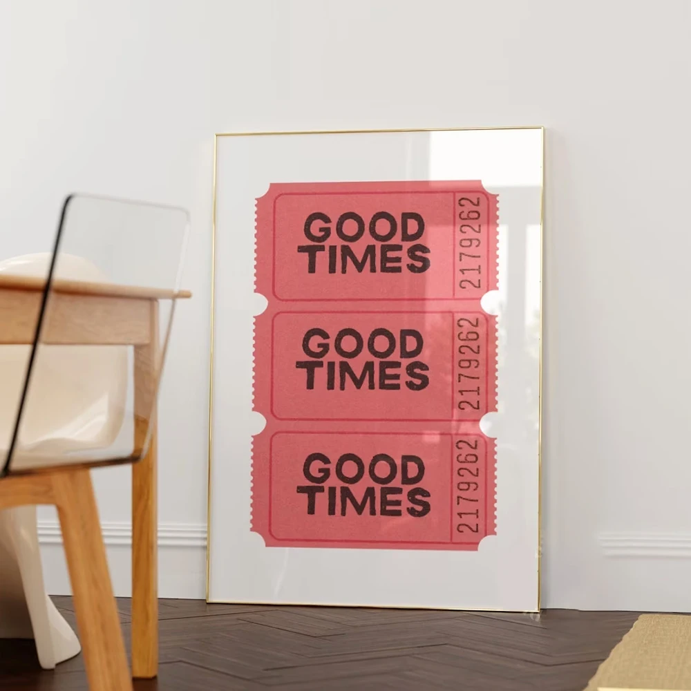 Plakat More Amor - kolorowa grafika maksymalistyczna Czarny jasny