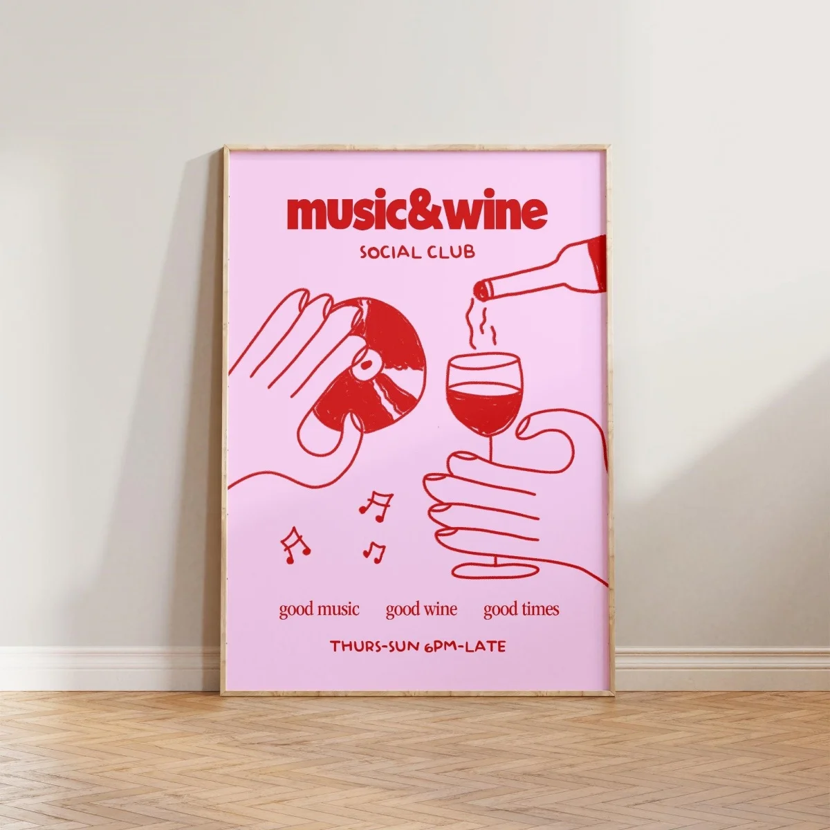 Plakat More Books ilustracja do czytelni Wzór 2