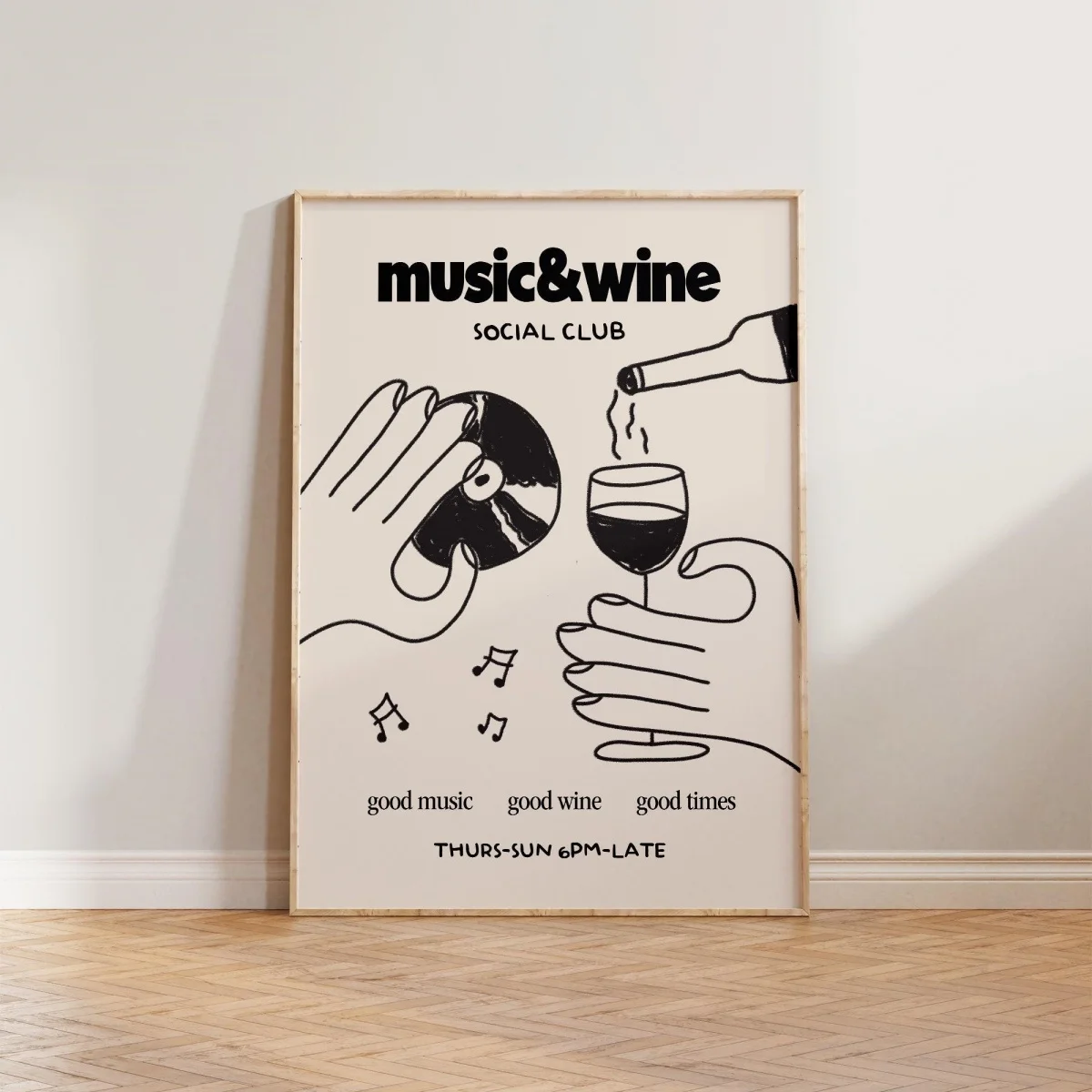 Plakat More Books ilustracja do czytelni Wzór 3