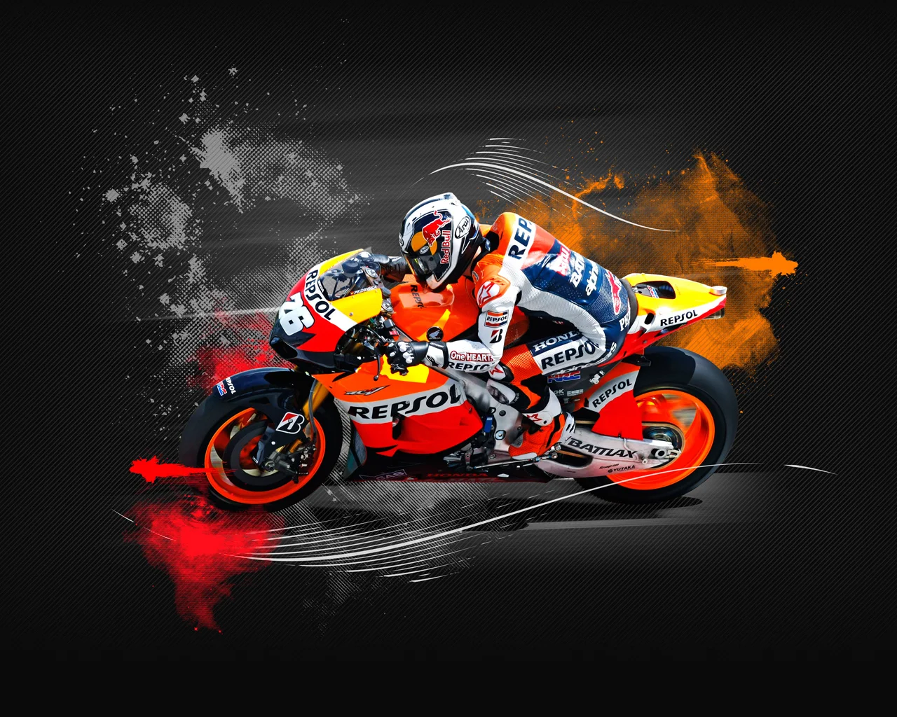 Plakat z motocyklem do salonu Brązowy