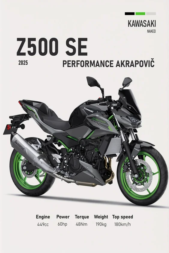 Plakat z luksusowym motocyklem wyścigowym Niebieski