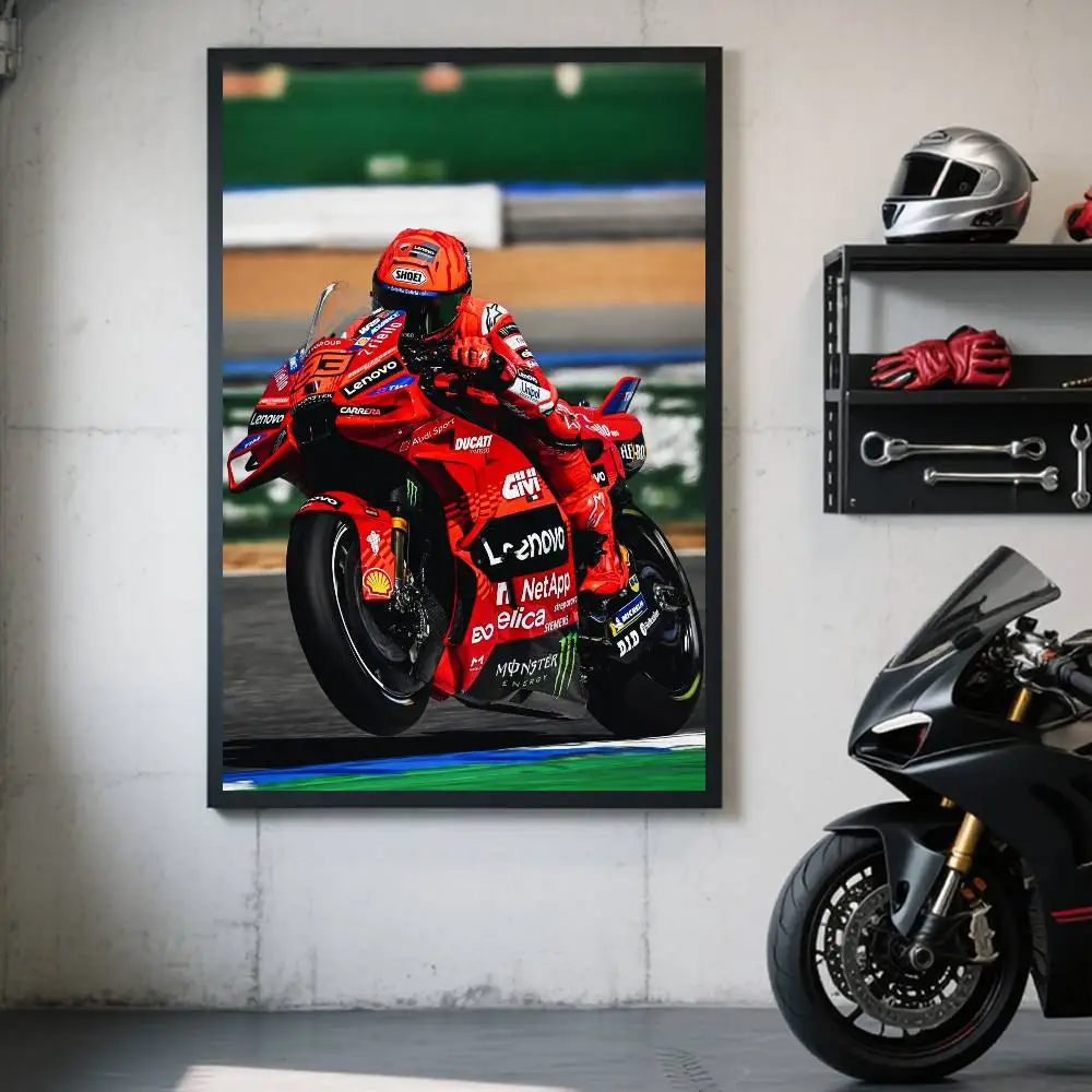 Plakat Marc Marquez MotoGP – mistrz #93 Wzór 3