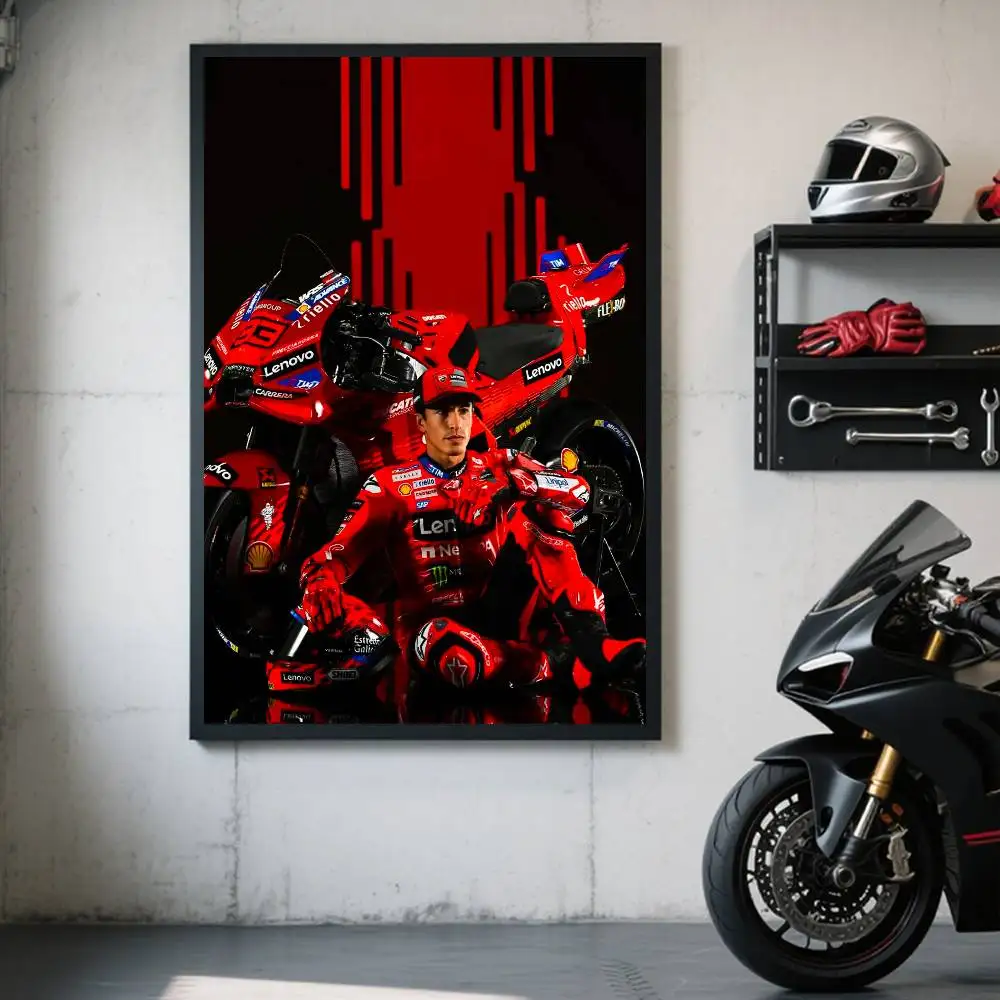 Plakat Marc Marquez MotoGP – mistrz #93 Wzór 6