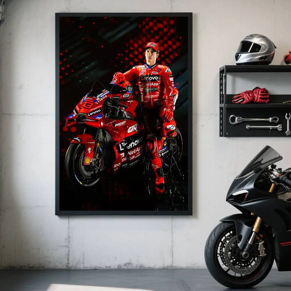 Plakat Marc Marquez MotoGP – mistrz #93 Wzór 7