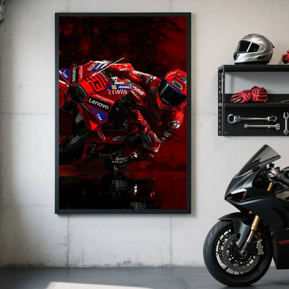 Plakat Marc Marquez MotoGP – mistrz #93 Wzór 8