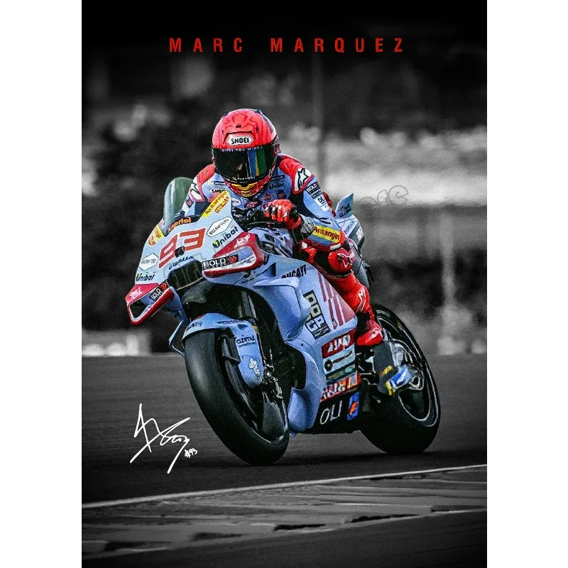 Legendy MotoGP - plakat motocyklowy Wzór 1