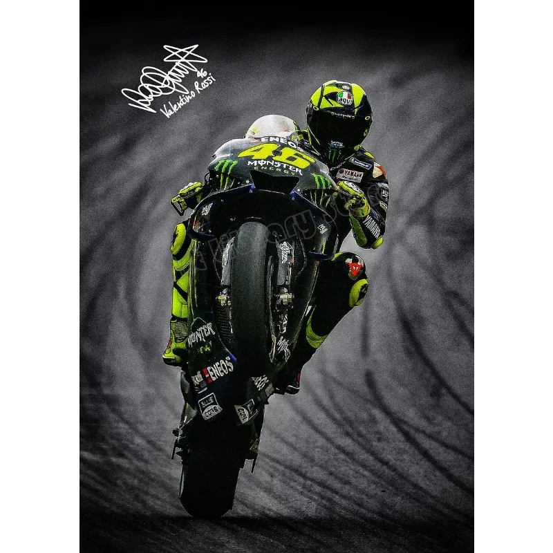 Legendy MotoGP - plakat motocyklowy Wzór 2