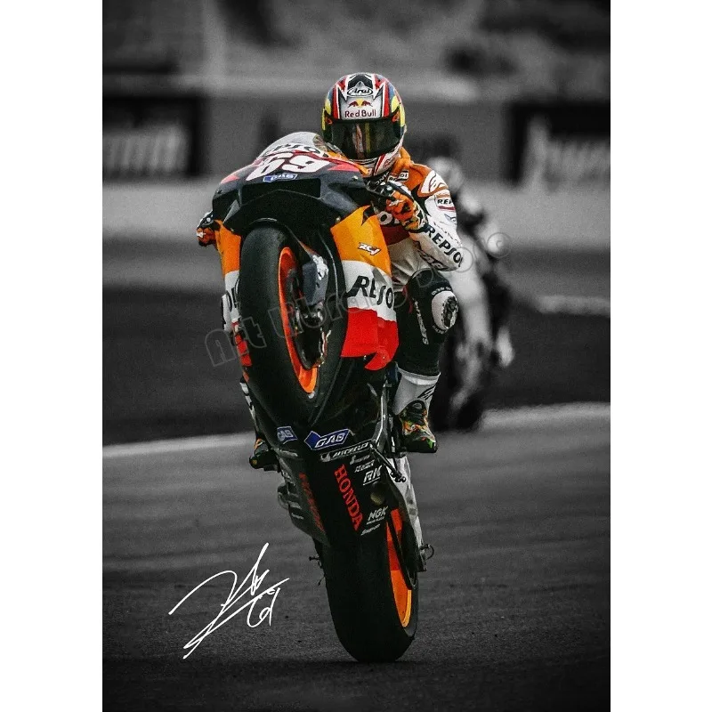 Legendy MotoGP - plakat motocyklowy Wzór 5