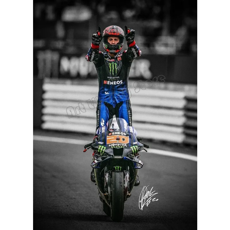Legendy MotoGP - plakat motocyklowy Wzór 7