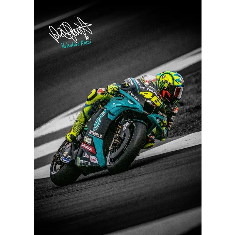 Legendy MotoGP - plakat motocyklowy Wzór 8