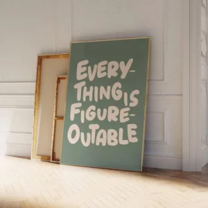 Plakat motywacyjny z inspirującym cytatem Wzór 1