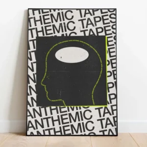 Motywacyjne cytaty w stylu retro – plakat typograficzny Wzór 1