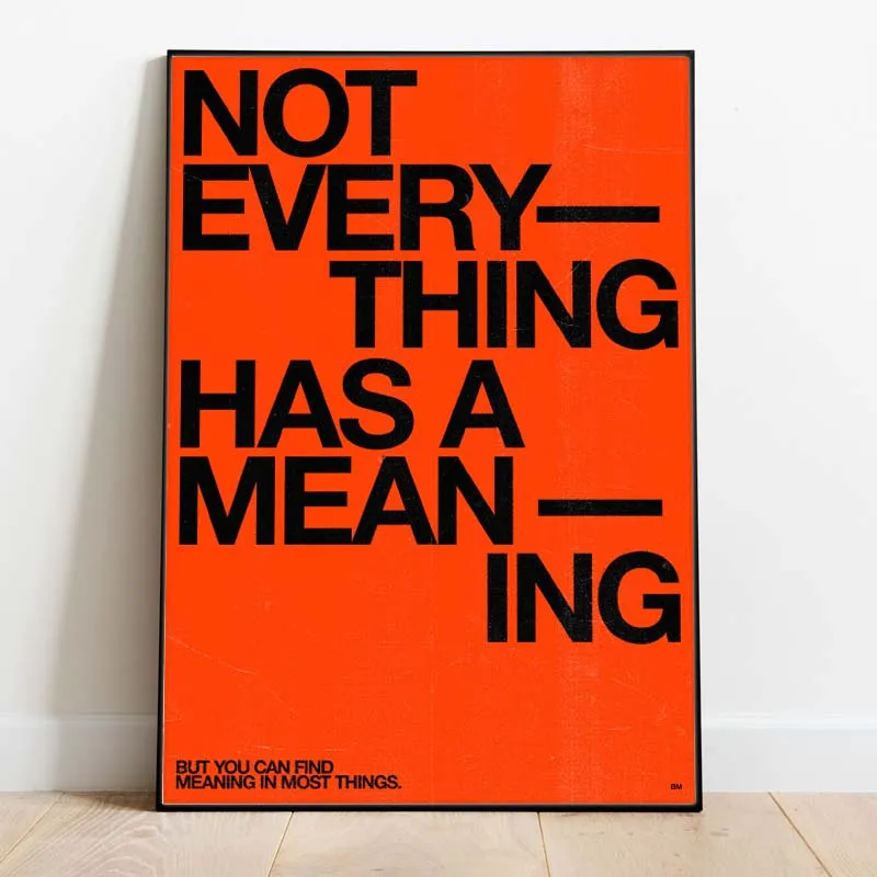 Motywacyjne cytaty w stylu retro – plakat typograficzny Wzór 4