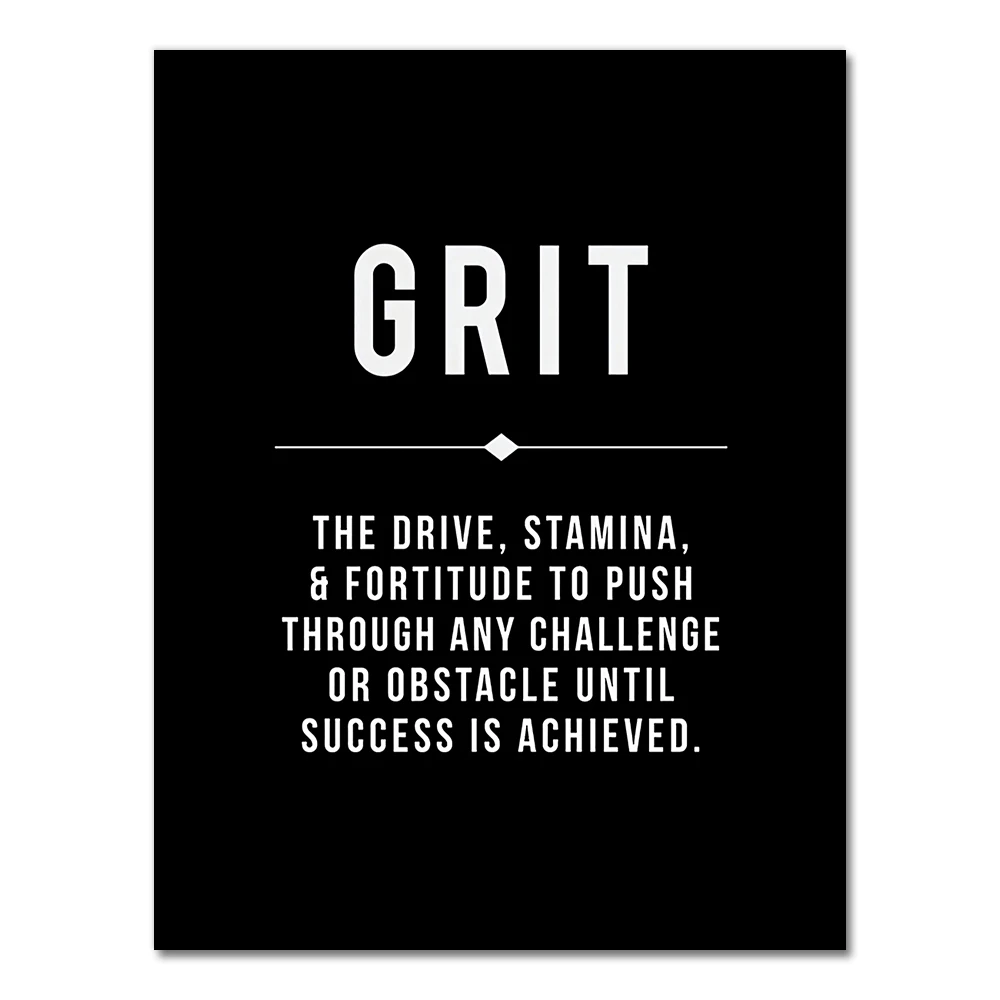 Plakat motywacyjny Grind Hustle Success do biura 05