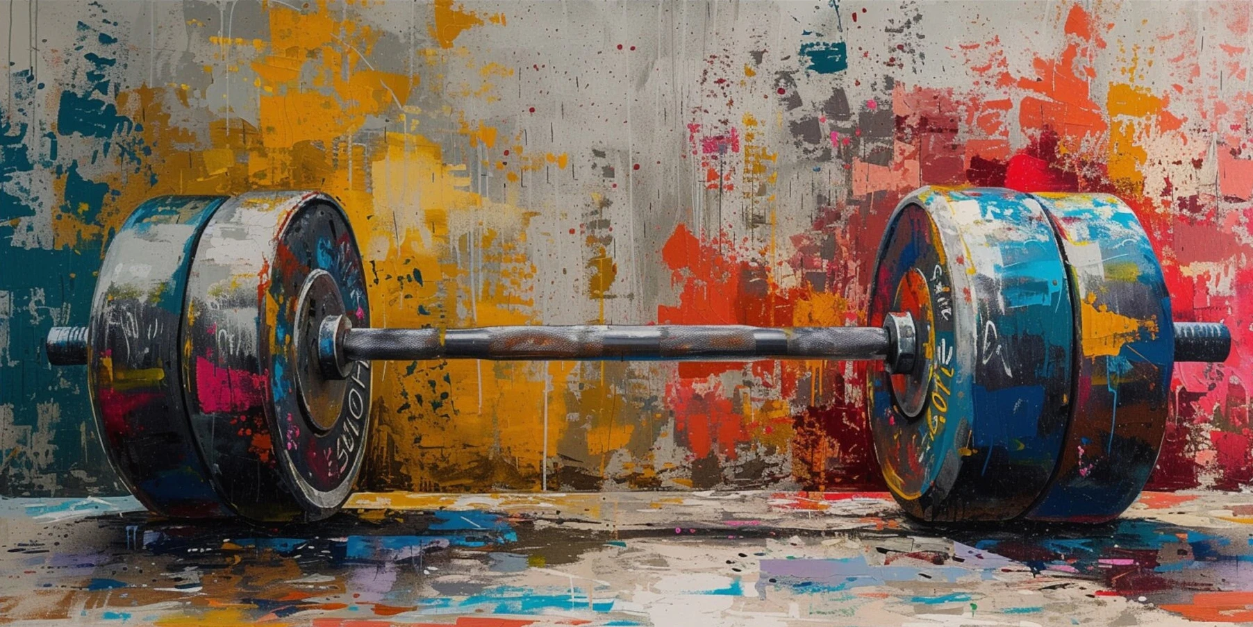 Motywacyjny Plakat Fitness na Siłownię Wzór 4