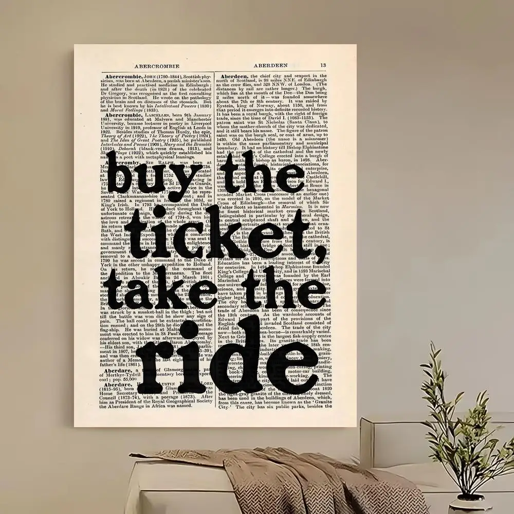 Plakat motywacyjny Sukces - napis do biura Fioletowy