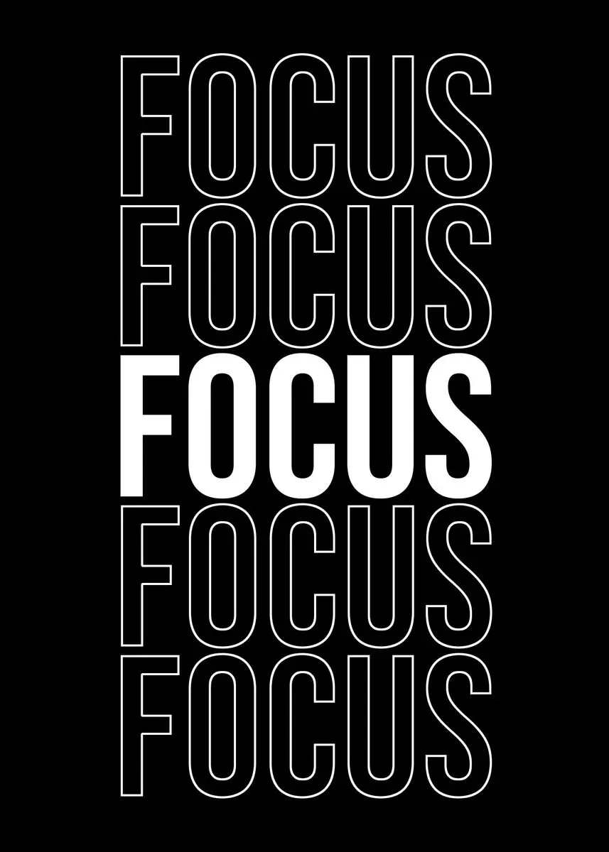 Plakat motywacyjny Trust the Process Wzór 8