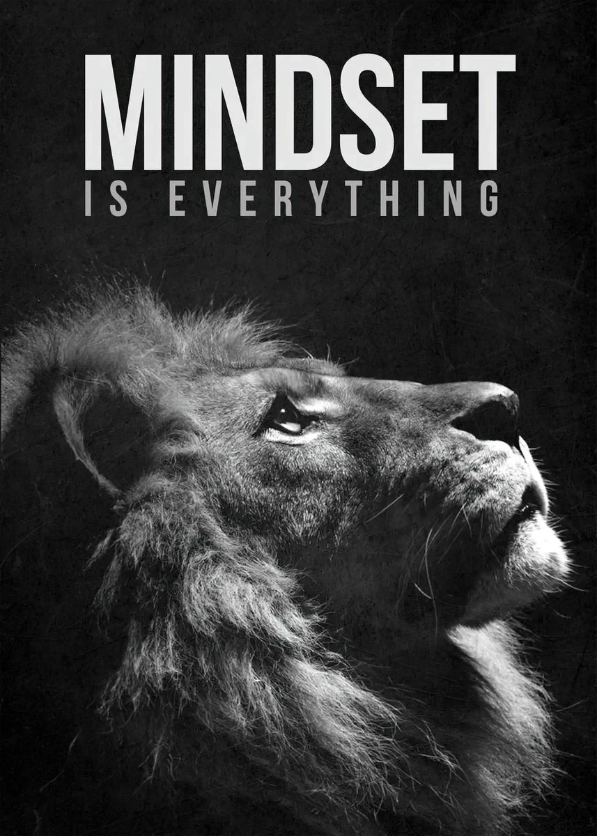 Plakat motywacyjny vintage Stay Positive Don't Quit Wzór 7