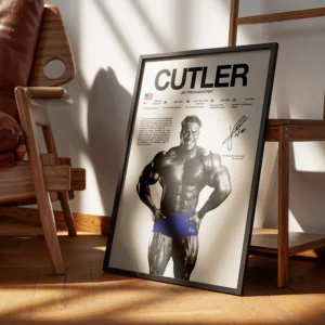 Plakat Mr. Olympia - legenda kulturystyki Wzór 1