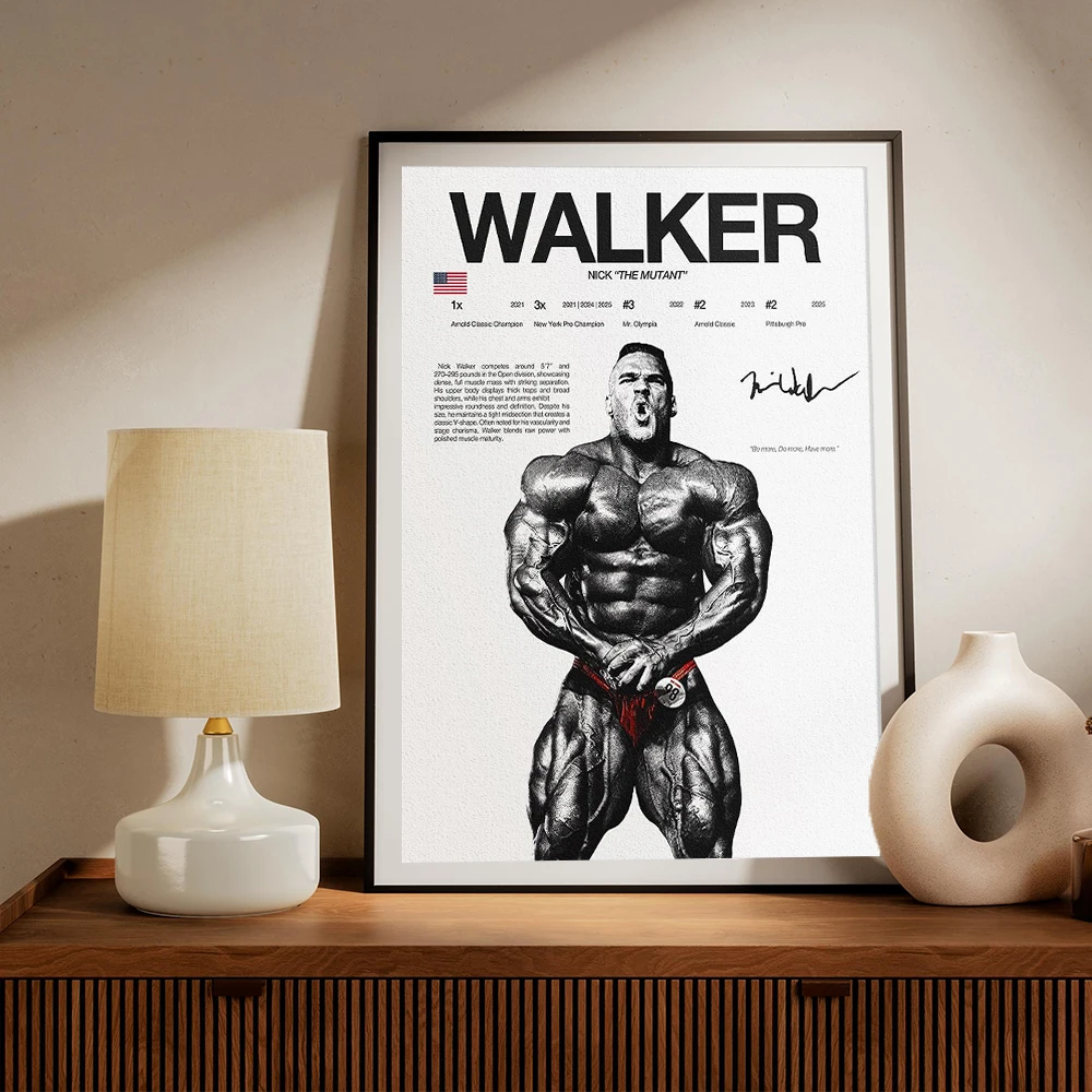 Plakat Mr. Olympia - legenda kulturystyki Wzór 3