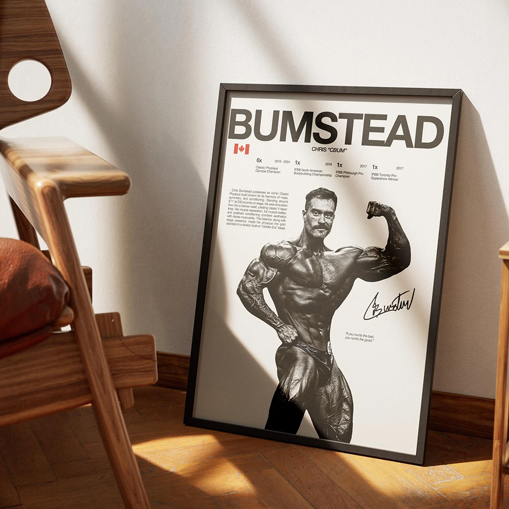 Plakat Mr. Olympia - legenda kulturystyki Wzór 4