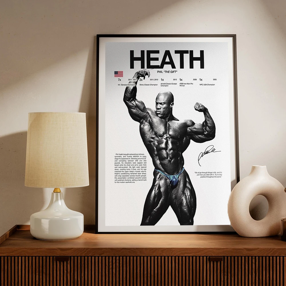Plakat Mr. Olympia - legenda kulturystyki Wzór 5