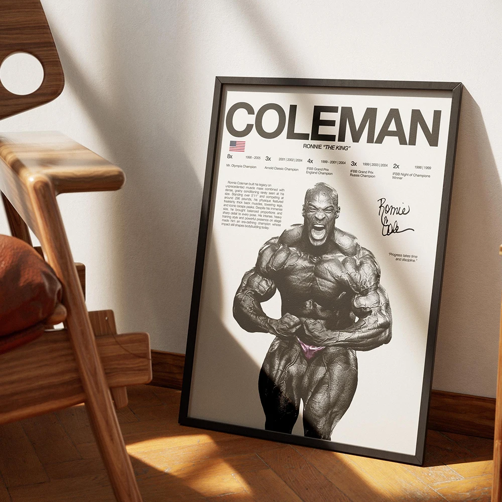 Plakat Mr. Olympia - legenda kulturystyki Wzór 6