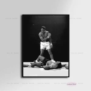 Plakat Muhammad Ali - legenda boksu Wzór 1
