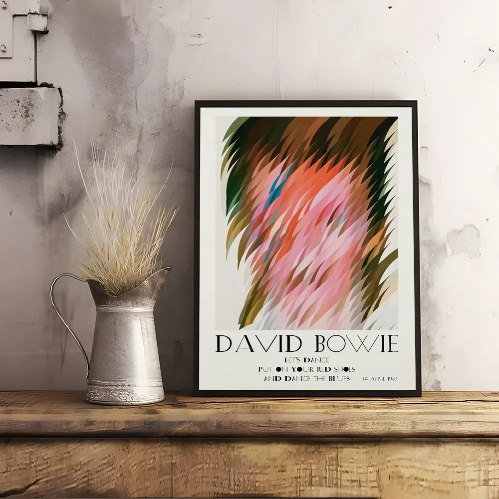 Plakat z muzyczną ikoną w stylu retro żółty