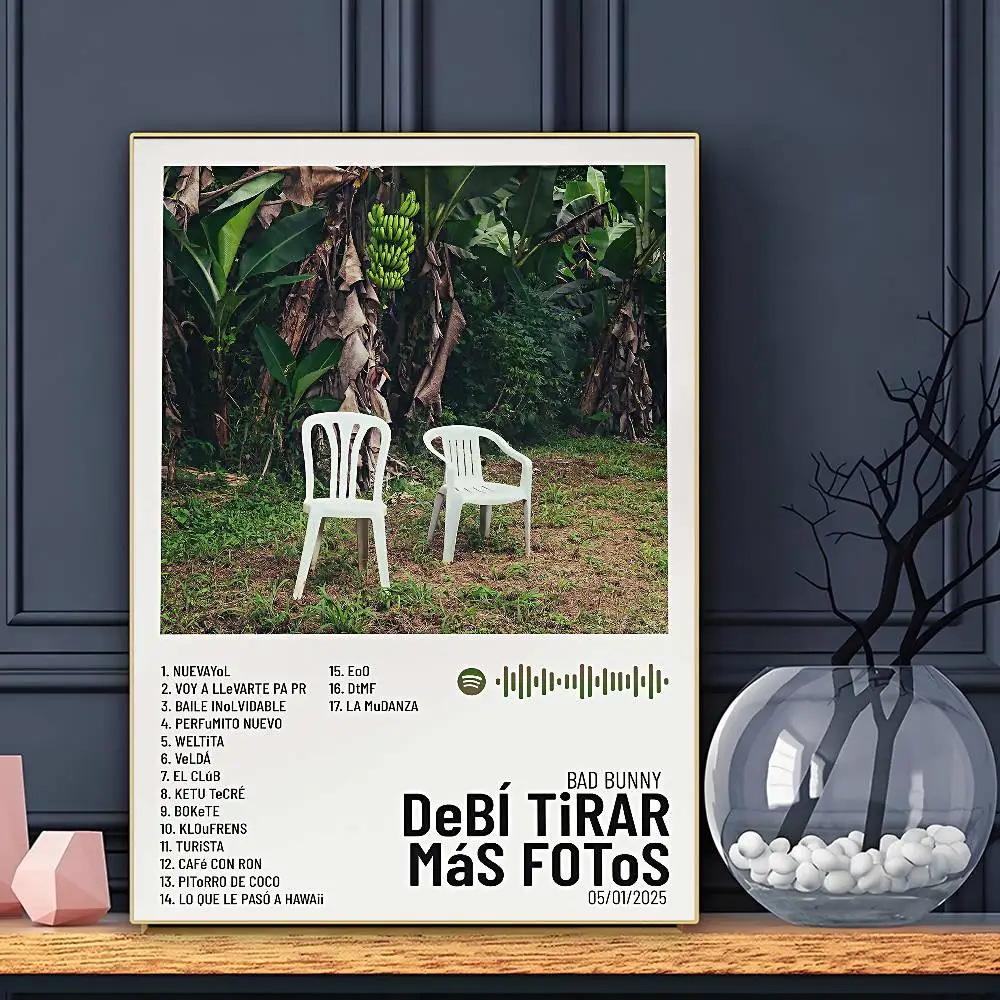 Plakat muzyczny w stylu aesthetic na ścianę Wzór 3