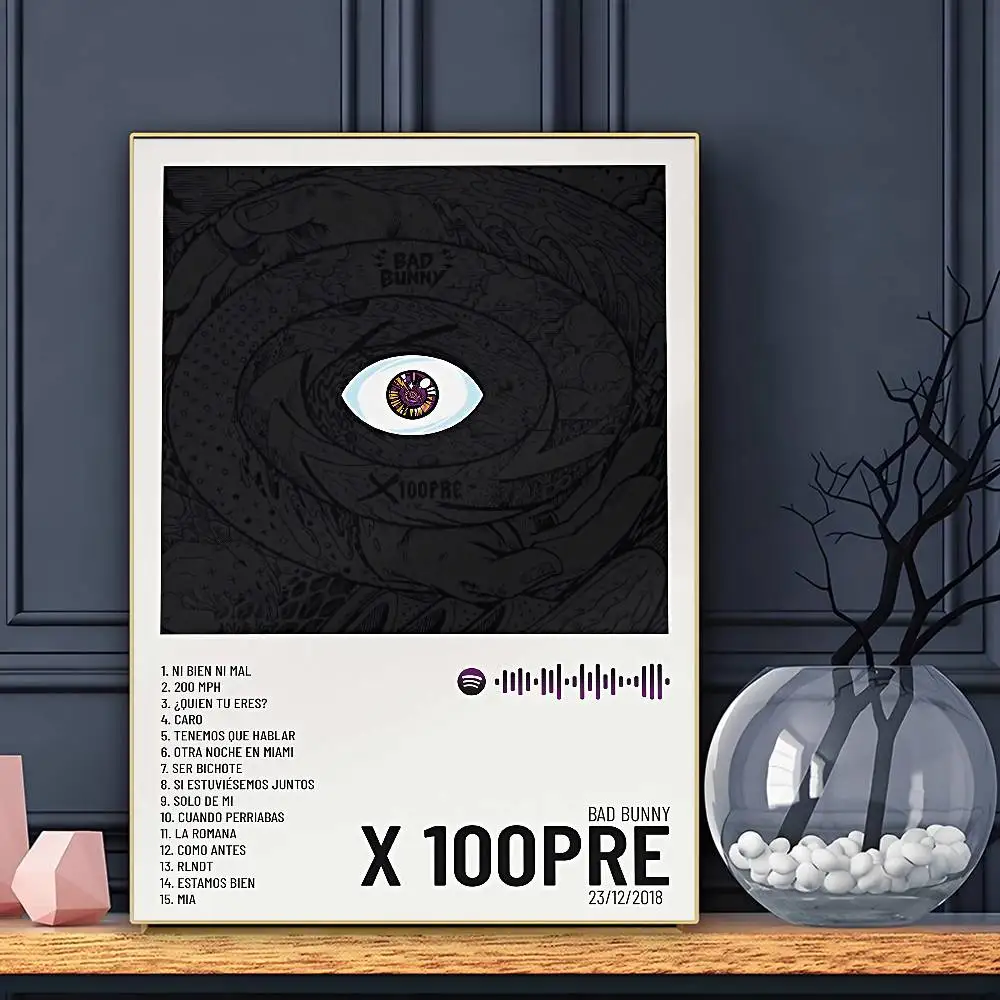 Plakat muzyczny w stylu aesthetic na ścianę Wzór 5