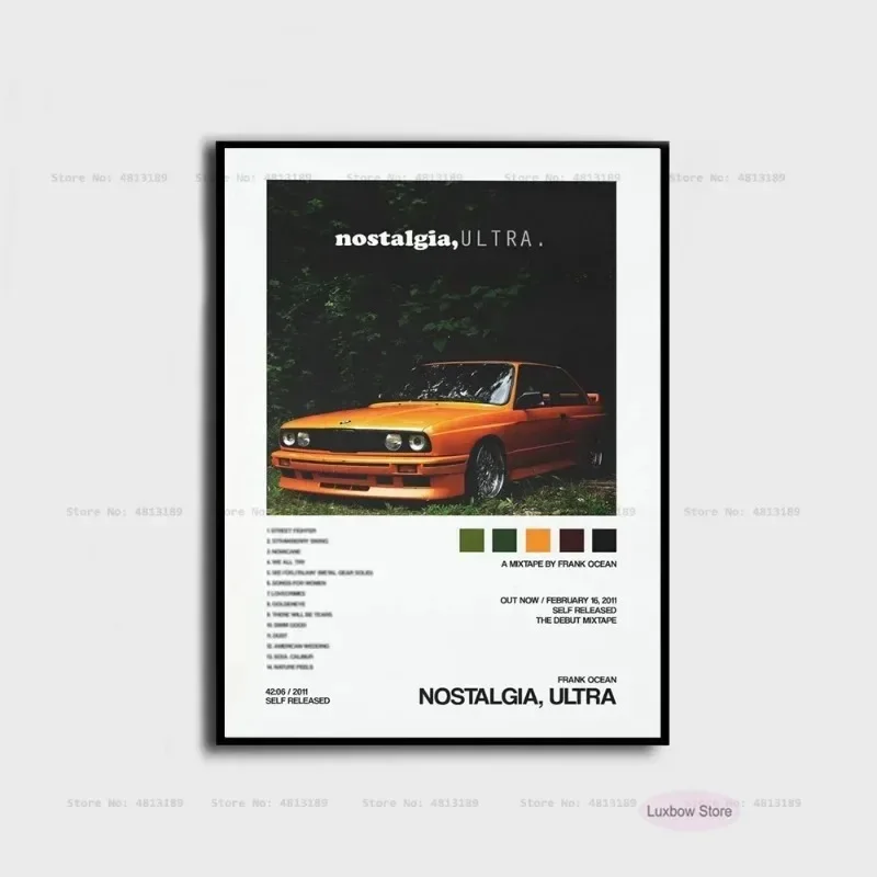 Plakaty muzyczne – okładki albumów na ścianę Wzór 2