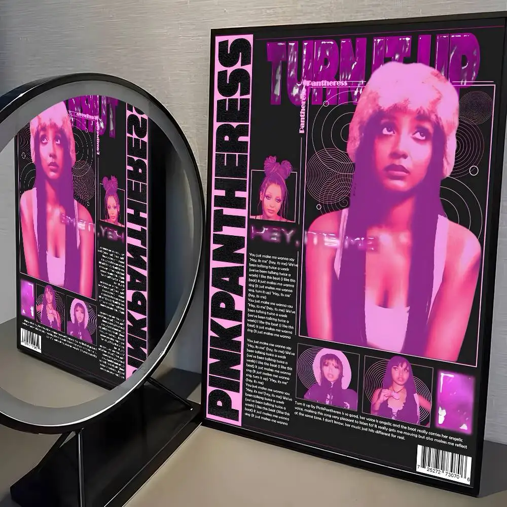 Plakat muzyczny Pink i PinkPantheress Wzór 2